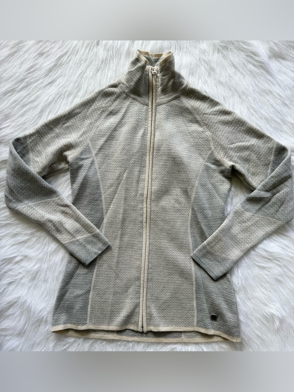 Smartwool Merino Wool Sweater Zip Up 🤎💙🤍